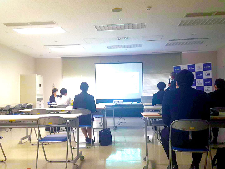 会社説明会の写真