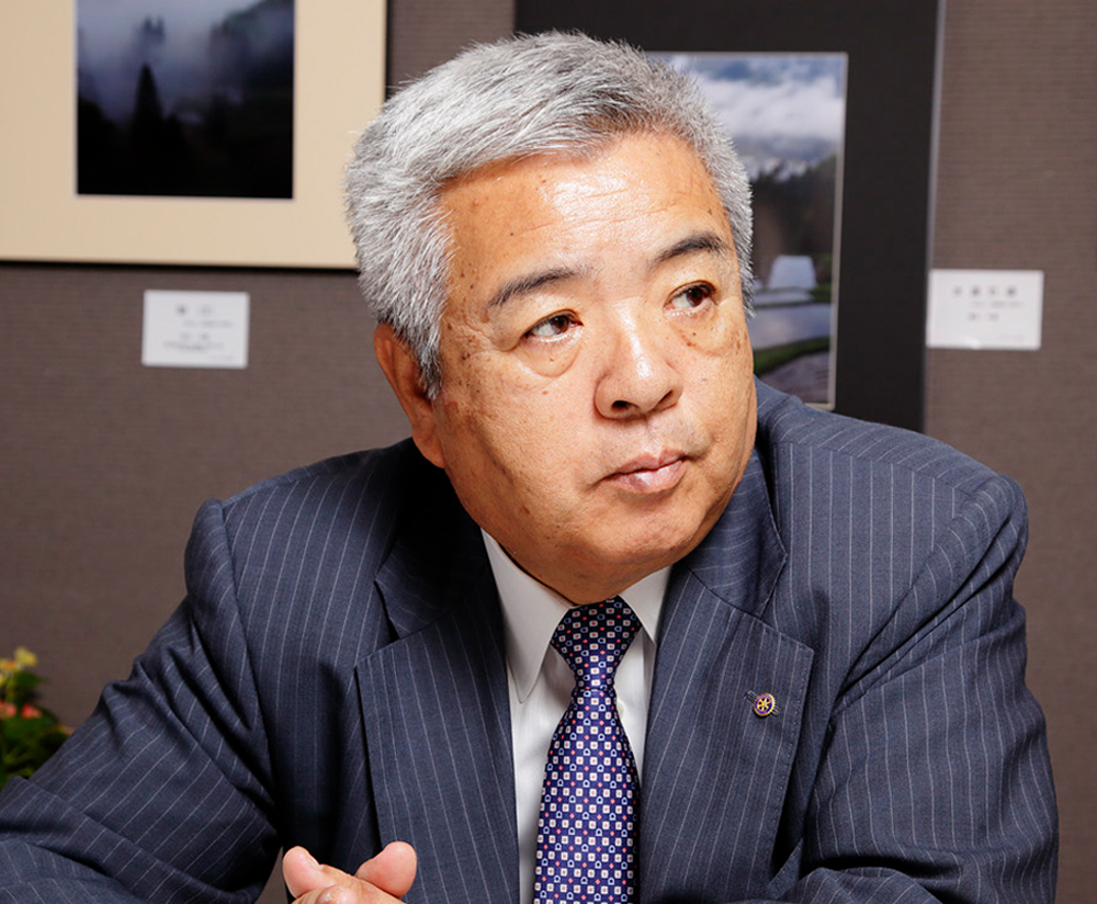 二宮相談役の写真